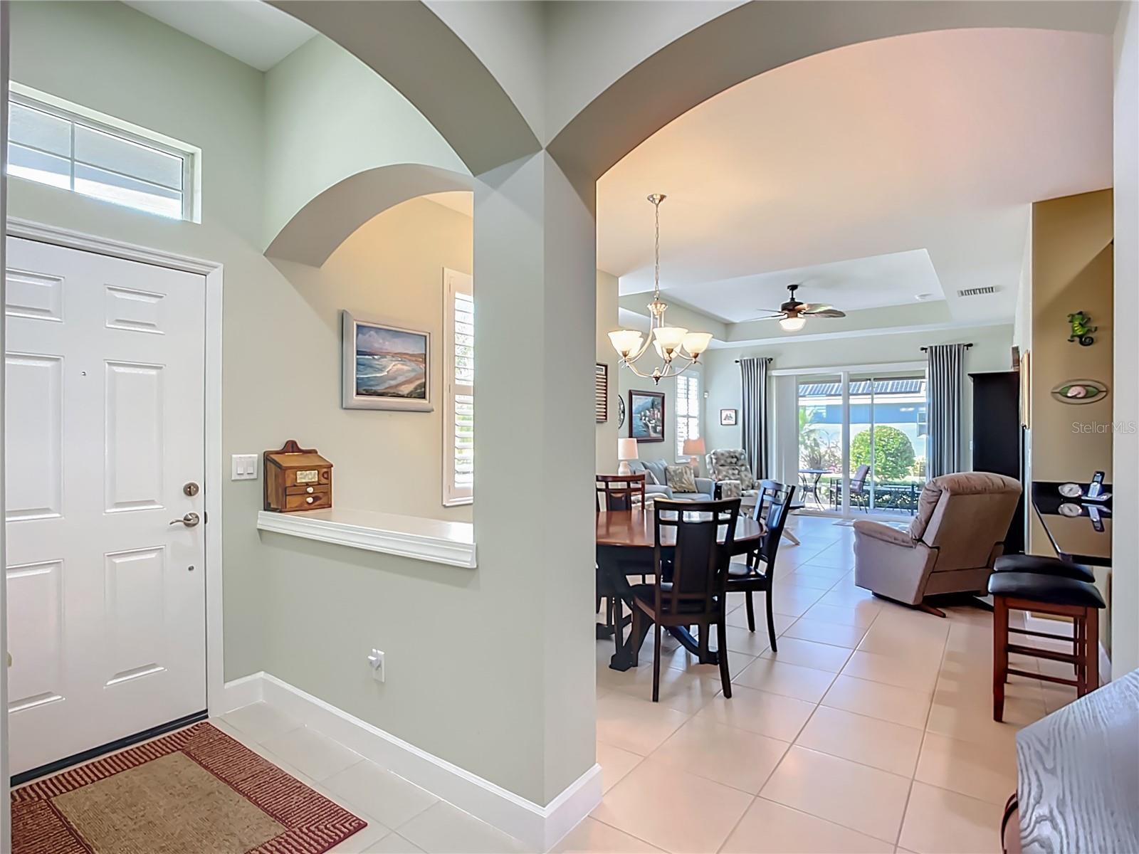 Minto built home with contemporary architectural design