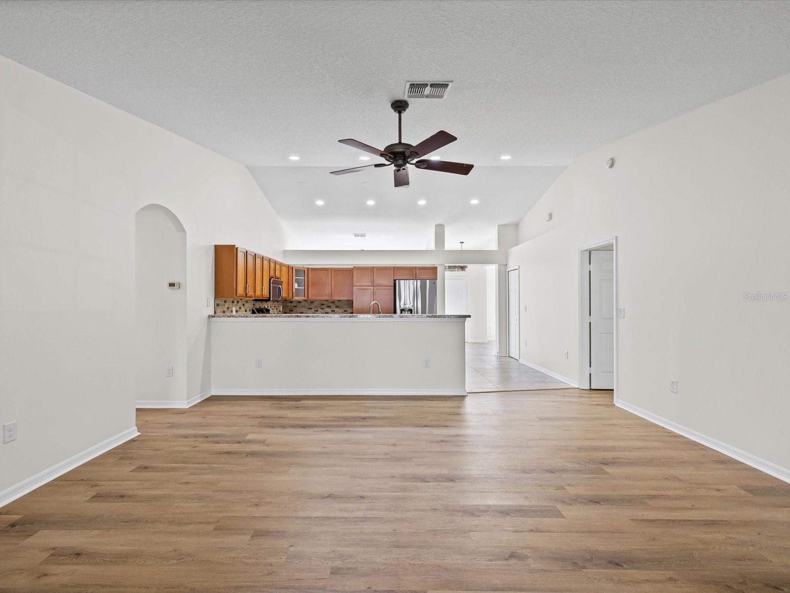 Family Room to Kitchen