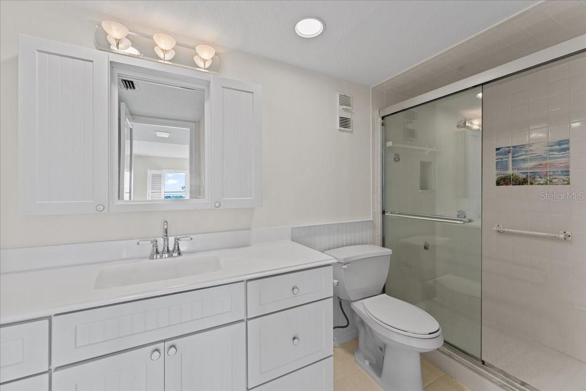 Gorgeously updated Primary Bath