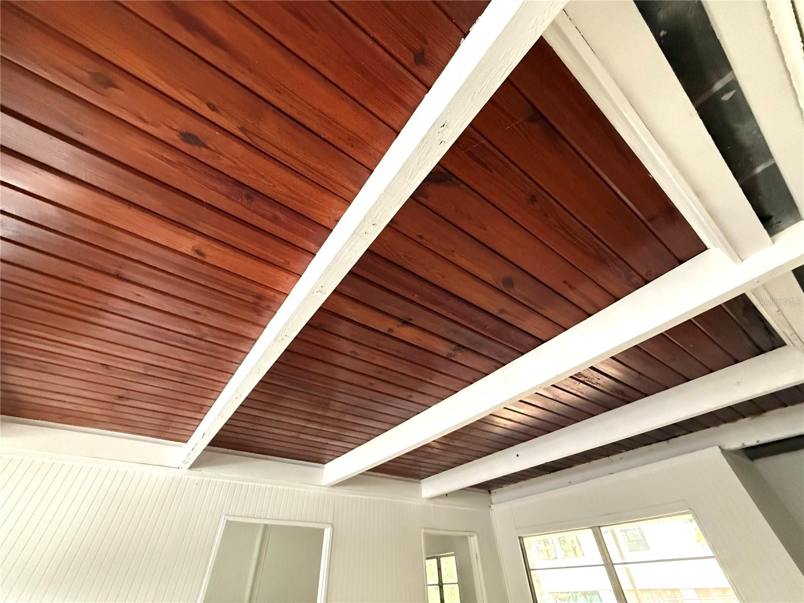 Unfinished studio in back