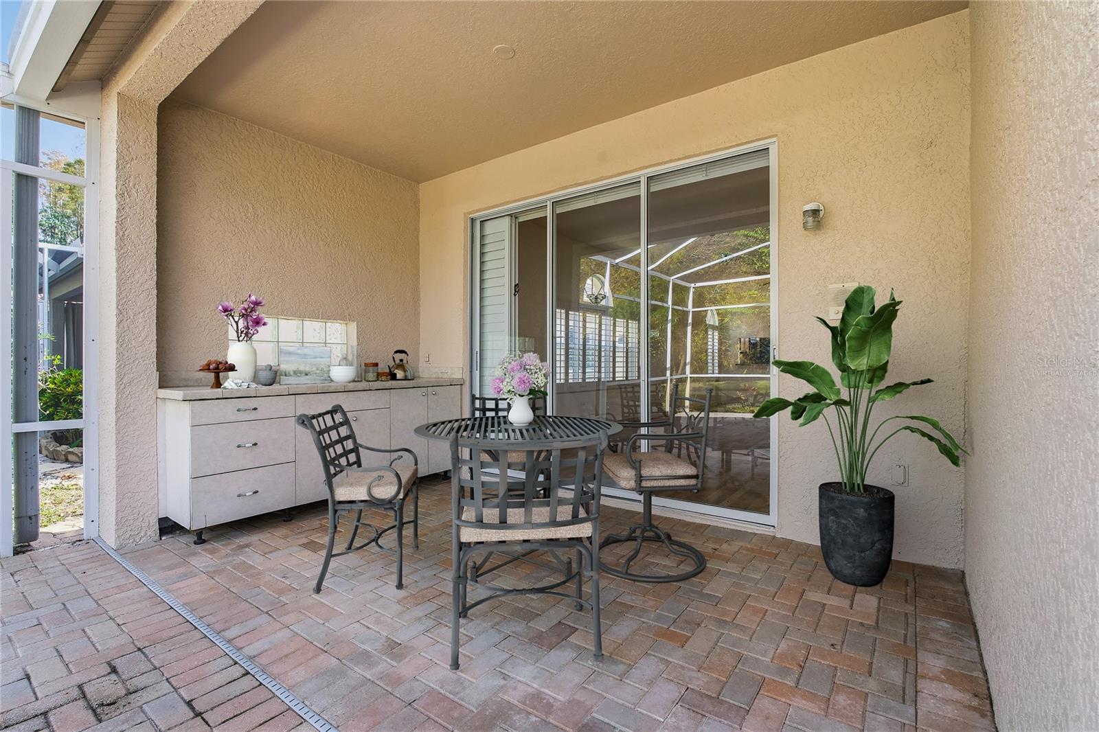 Virtually Staged Lanai