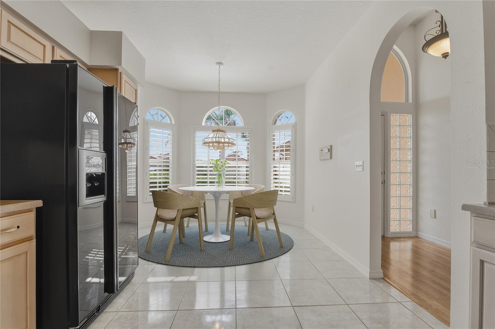 Virtually Staged Dinette