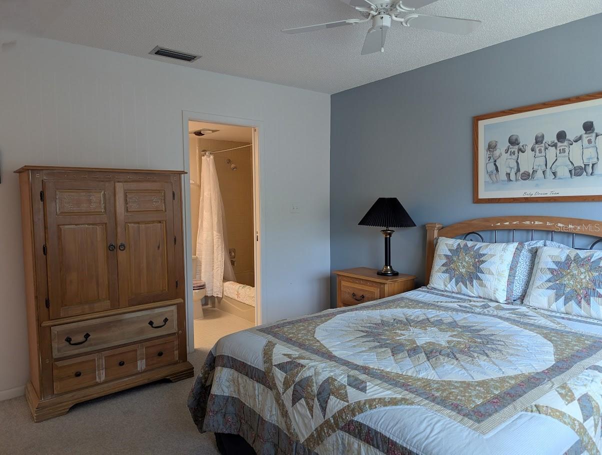 Second bedroom with connecting bathroom