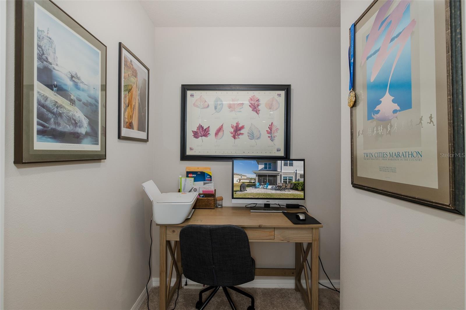 Handy spot for a home office