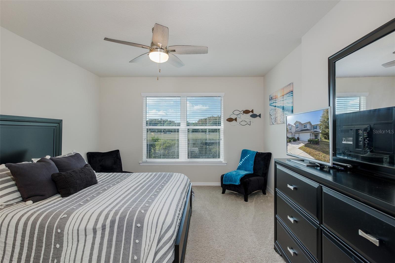 Second bedroom large enough for a king bed