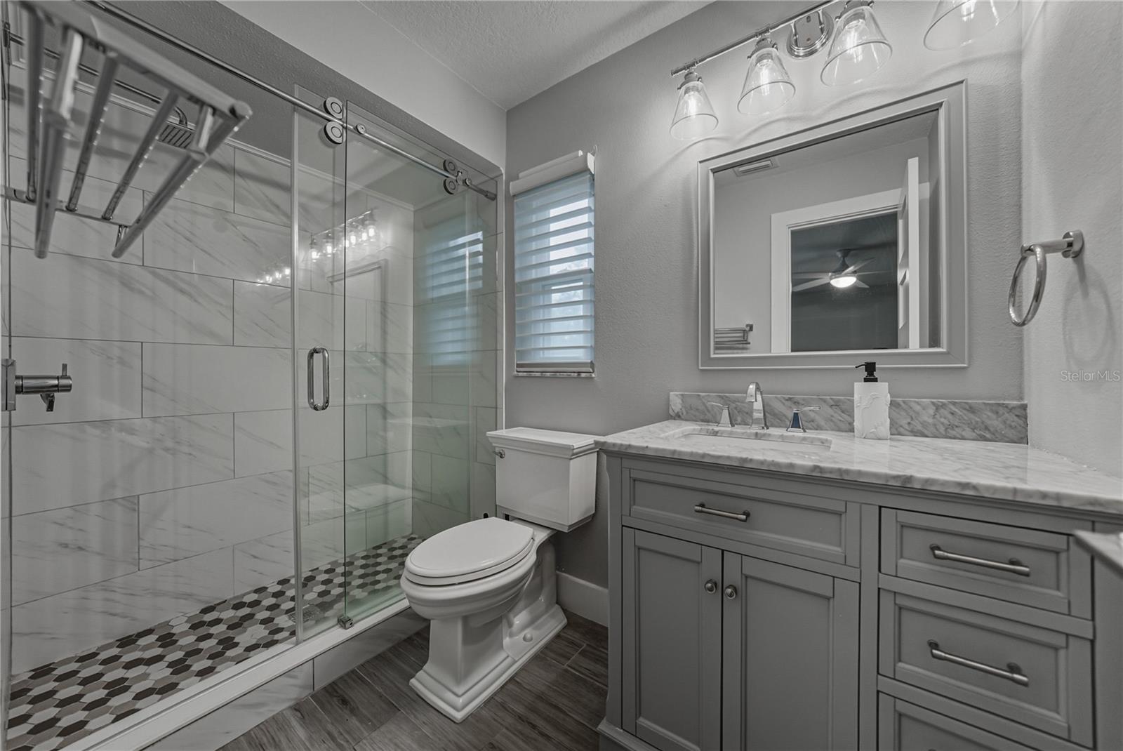 Ensuite primary bathroom