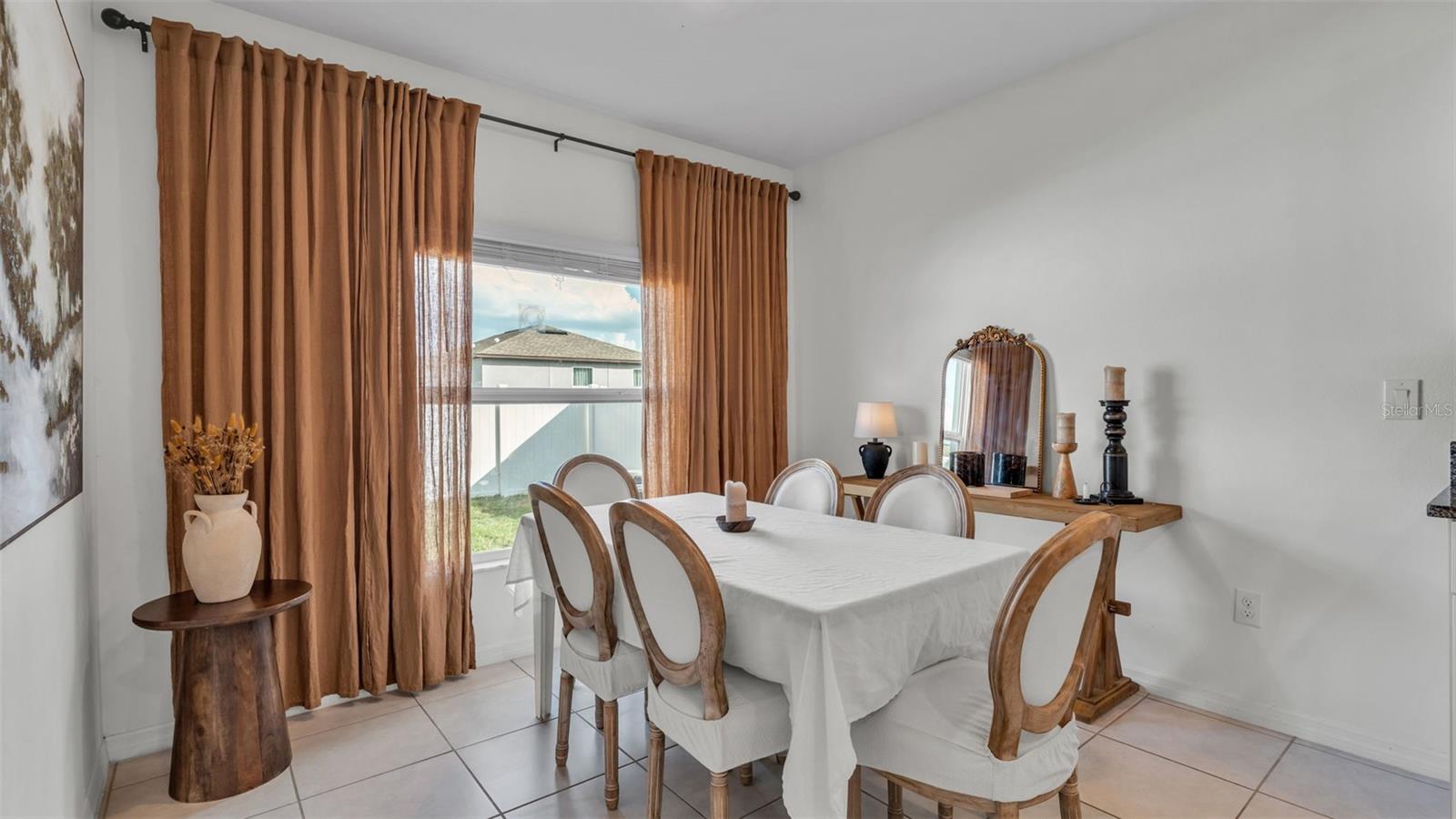 Designated Dining Area