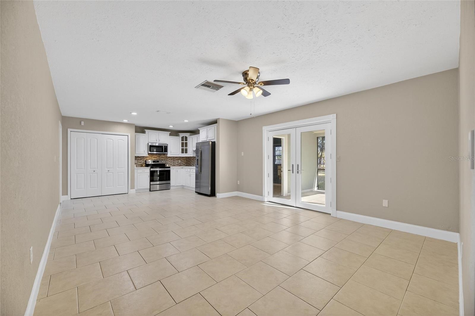 Family Room to Kitchen View