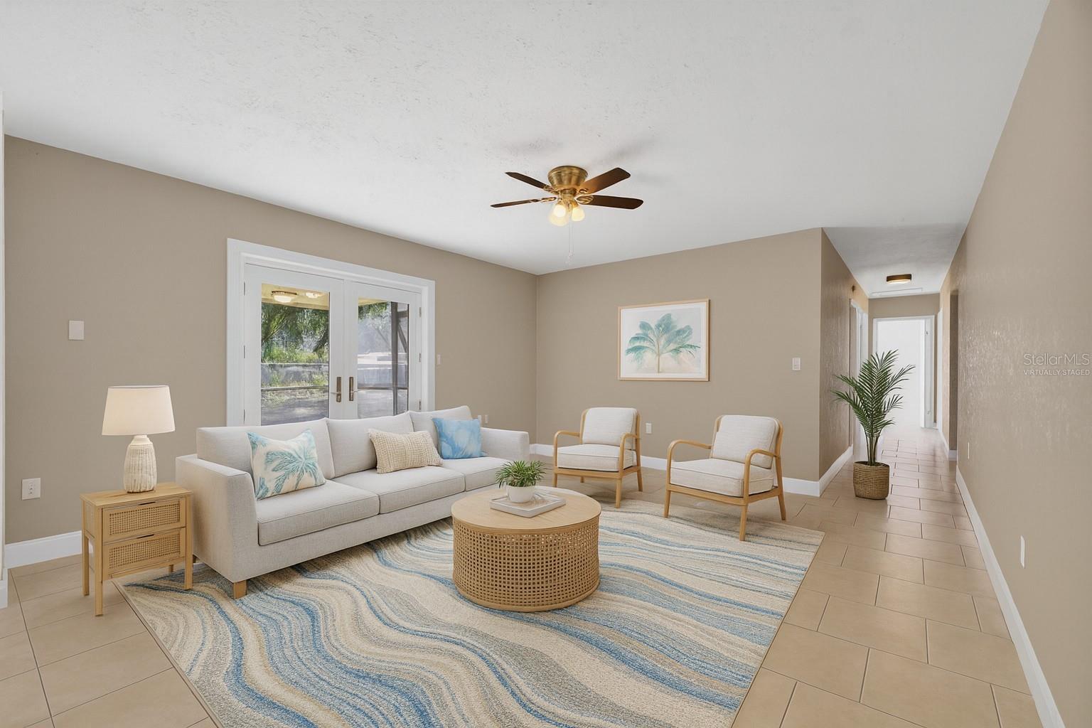 Family Room VIRTUALLY STAGED Option