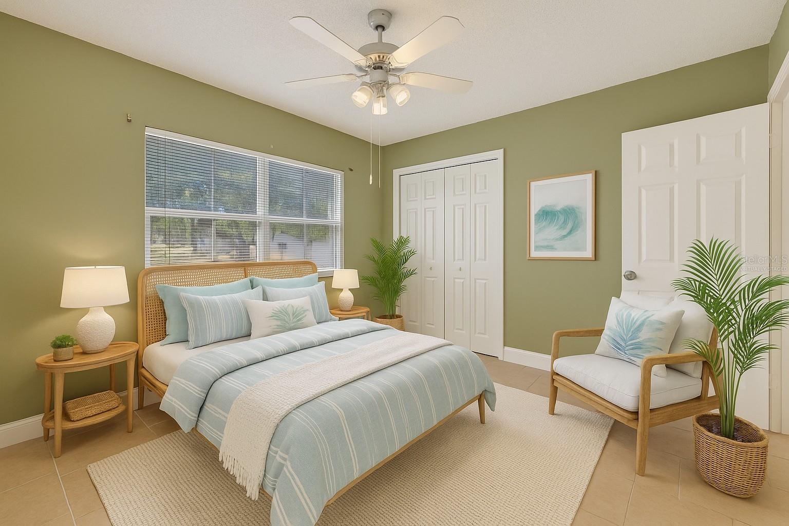 Bedroom 2 VIRTUALLY STAGED