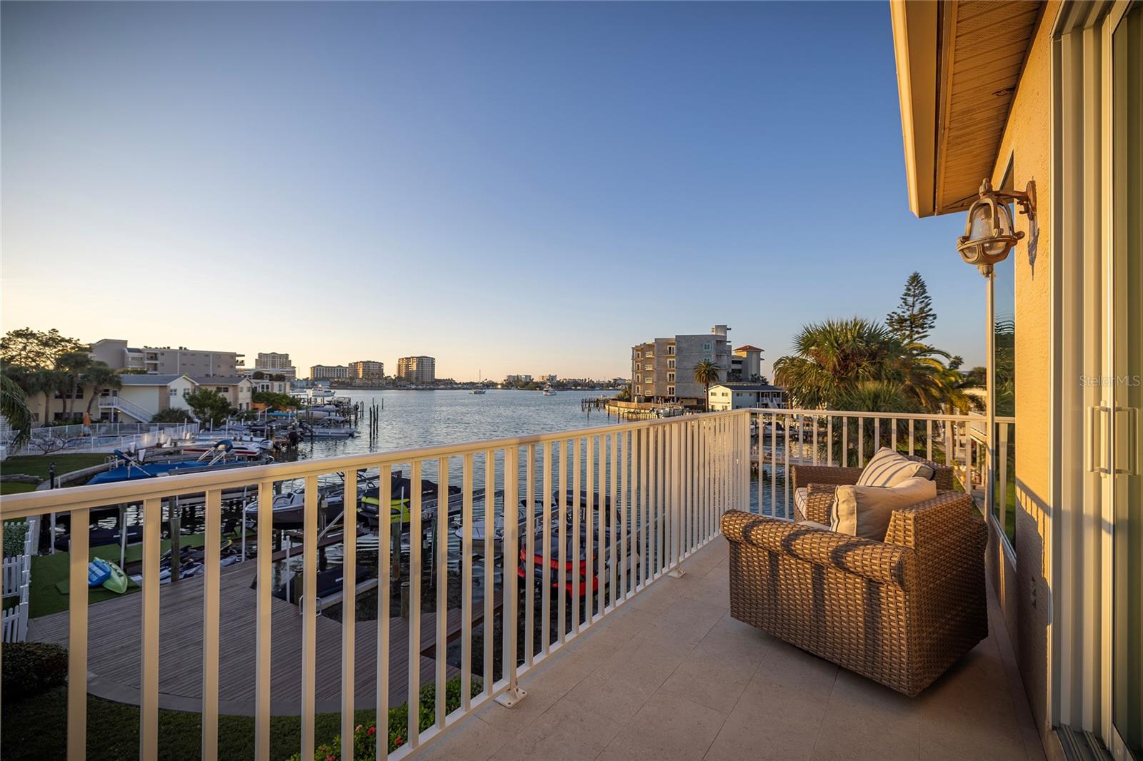 Beautiful Sunsets on the Primary Bedroom Balcony