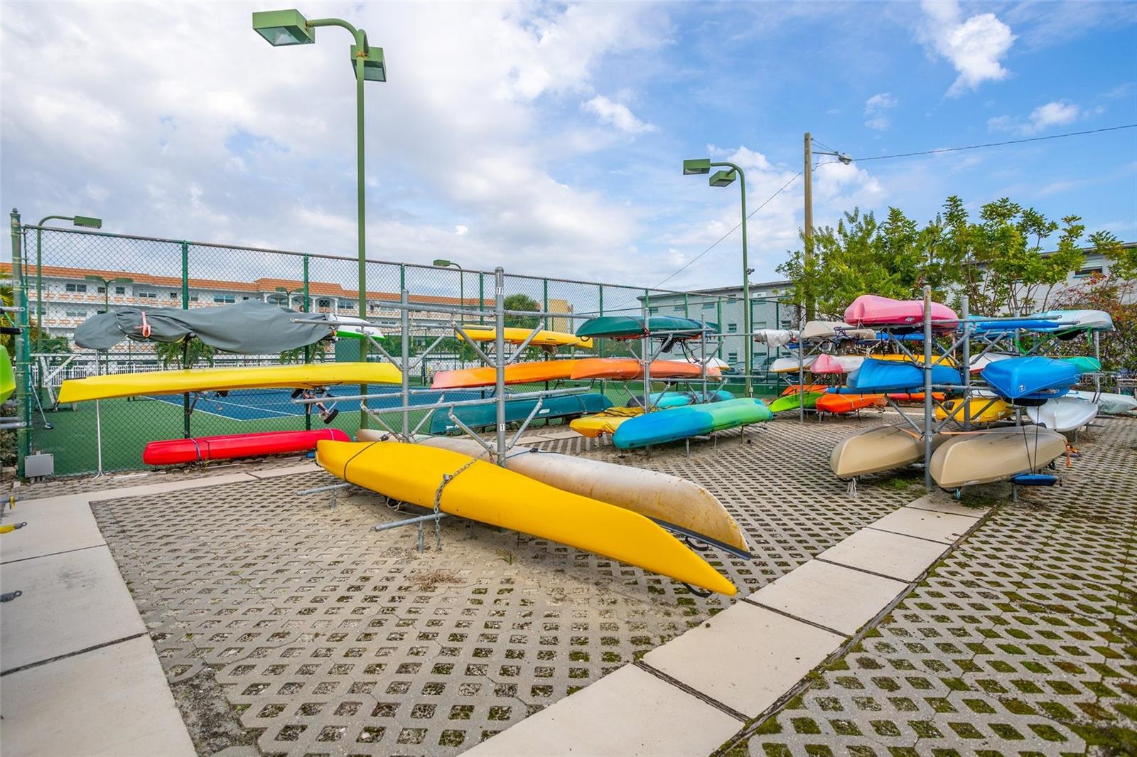 kayak storage