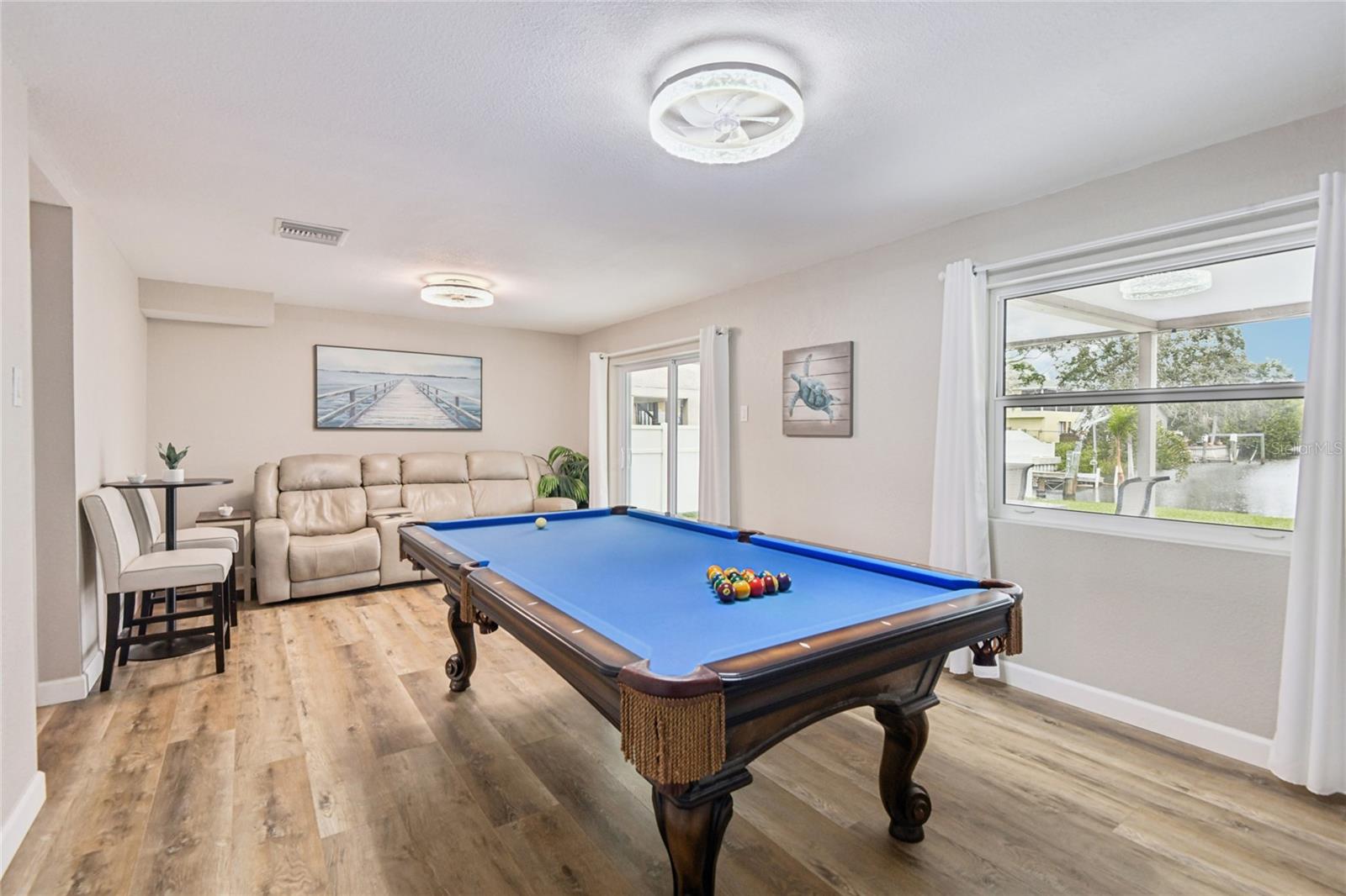 Flex space could be used as 4th bedroom, rec room or separate living quarters