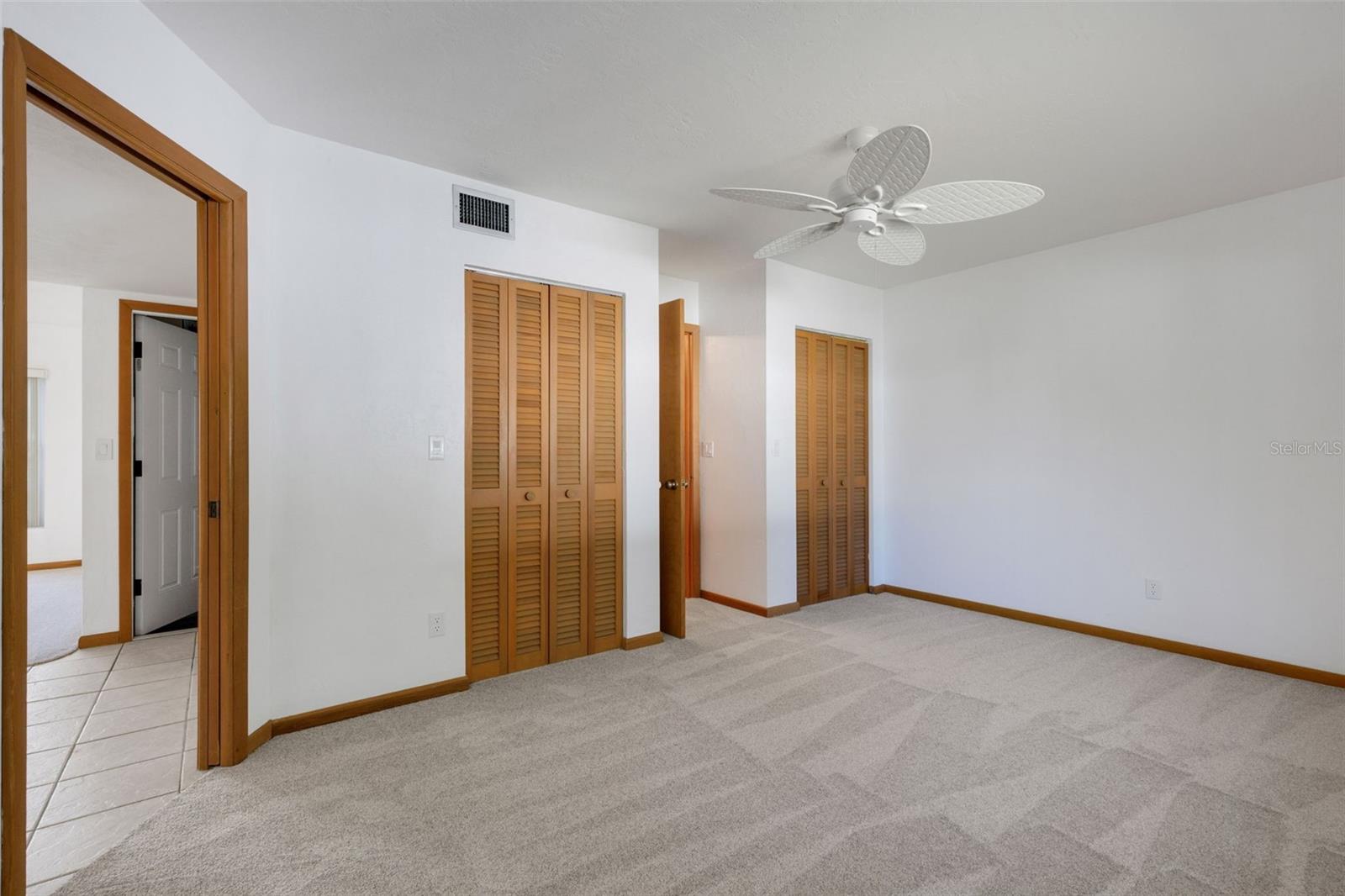 His and hers closets