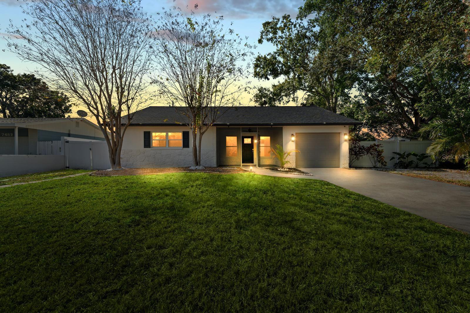 Rest easy in this conveniently located, beautifully refreshed pool home