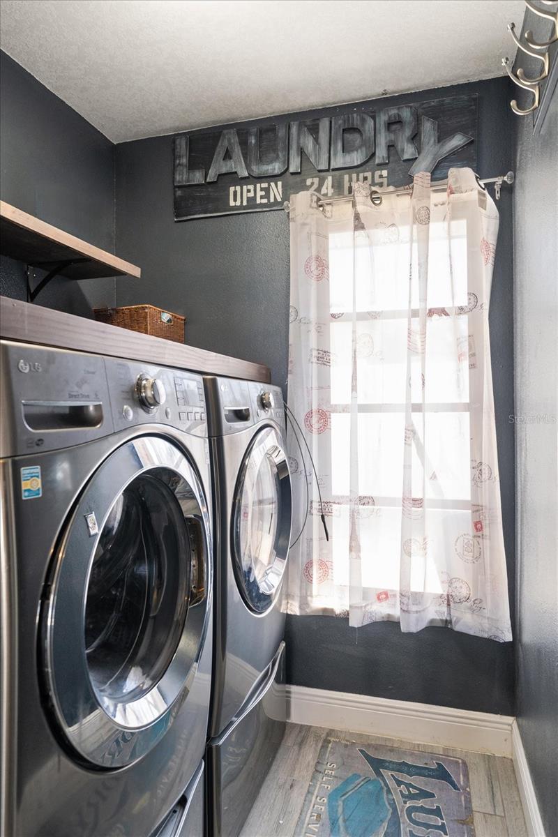 Inside Laundry Room