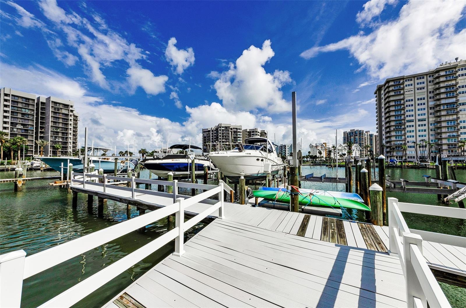 The waterfront from the Boat Docks!