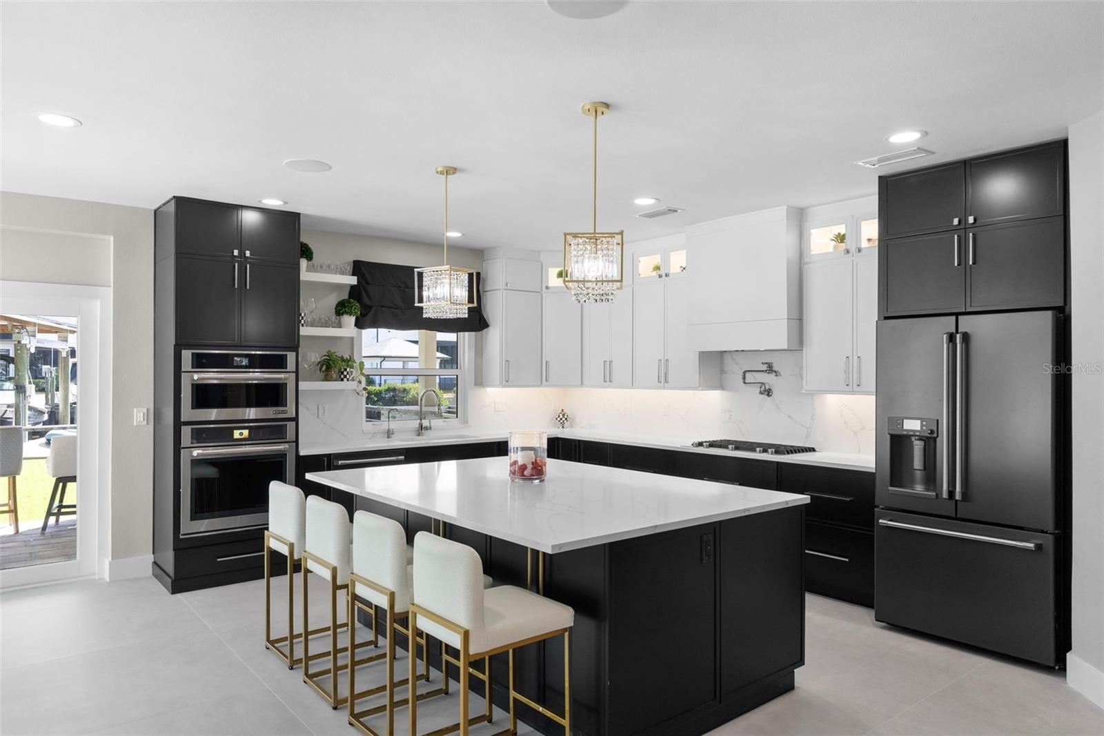 The kitchen features JennAir appliances