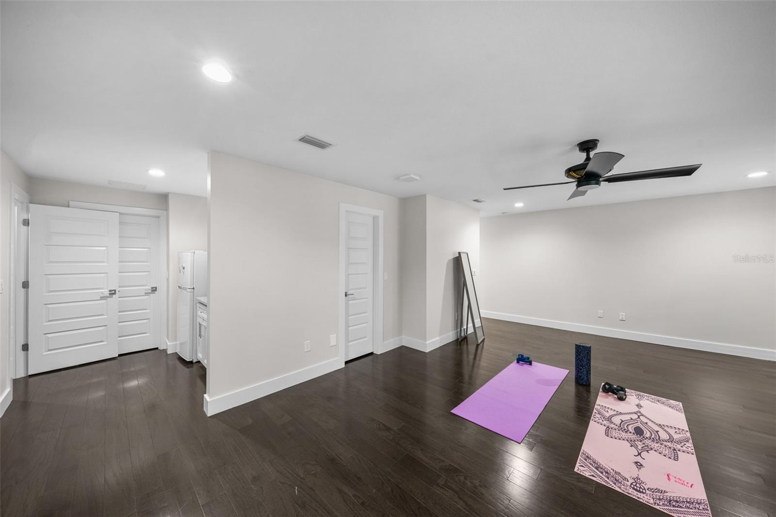 The guest suite is perfect for extended stays