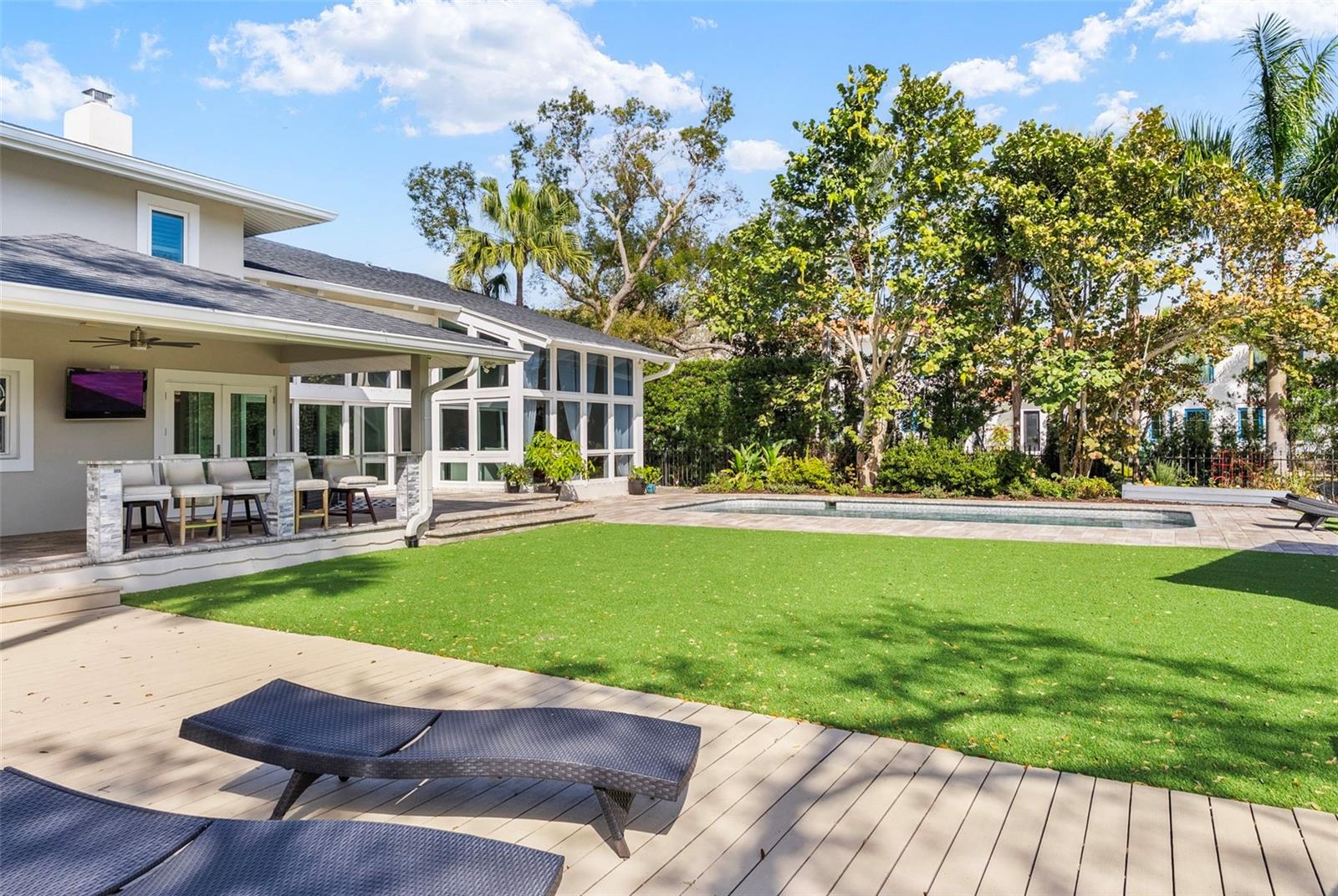 run and play on the grass