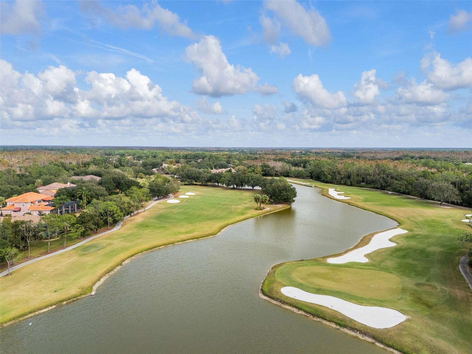 Golf Course of Private Country Club with optional membership