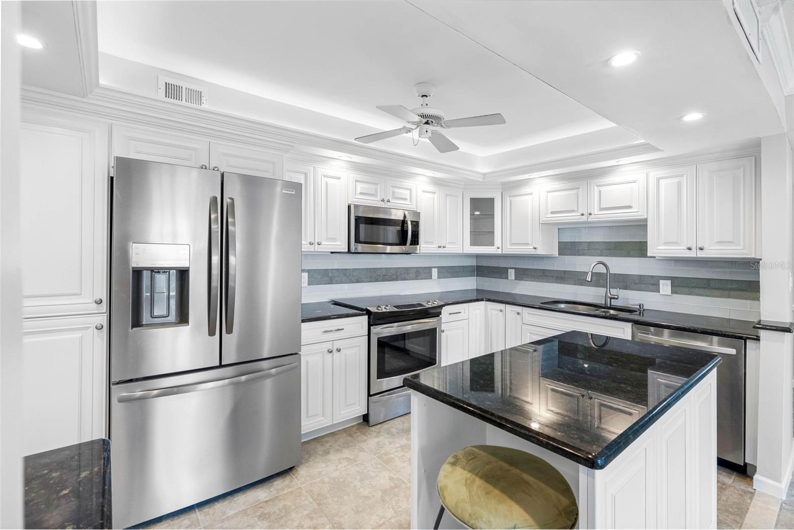 Stainless and granite