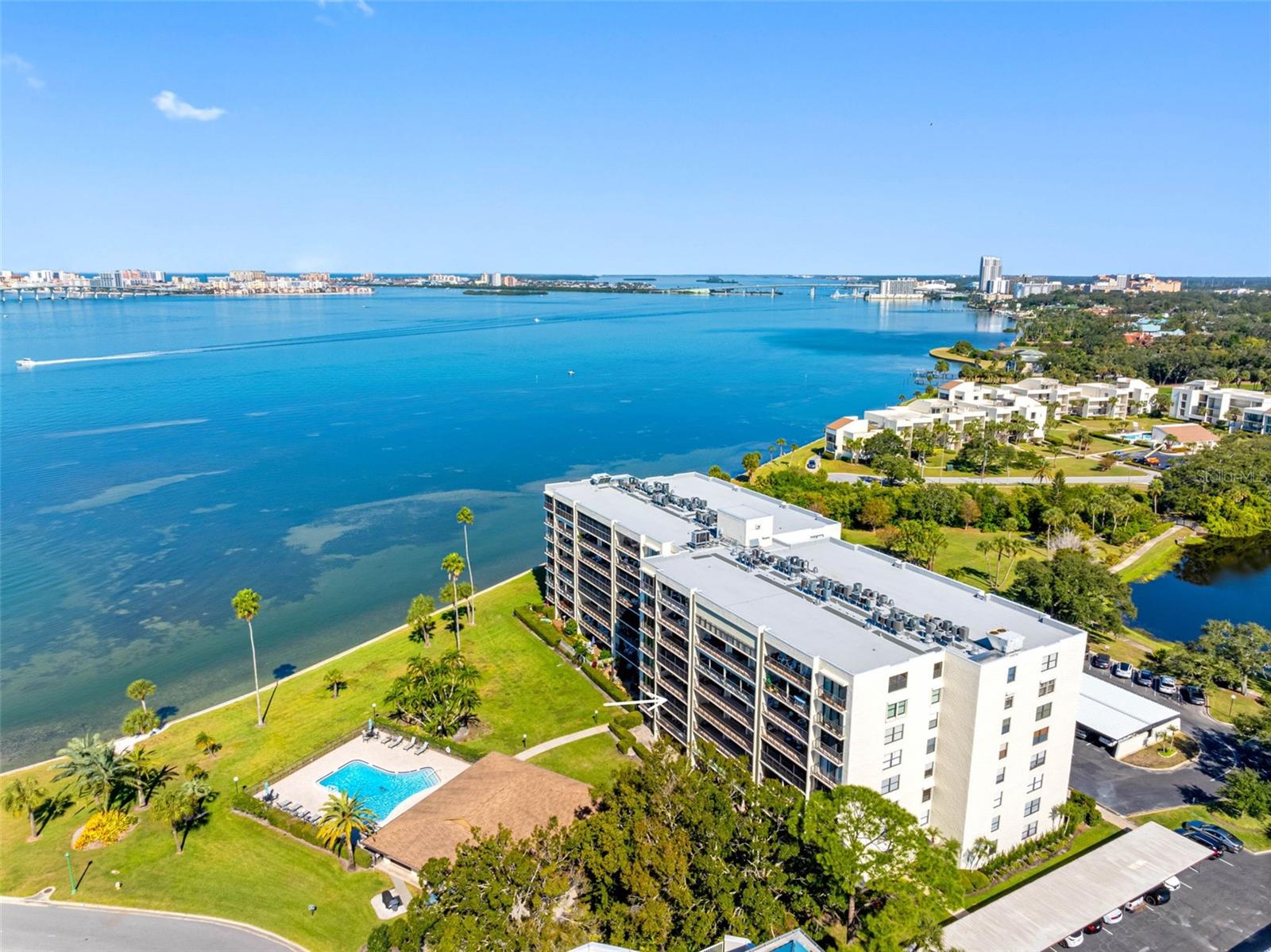 Bayshore 1 sits directly on Intracoastal