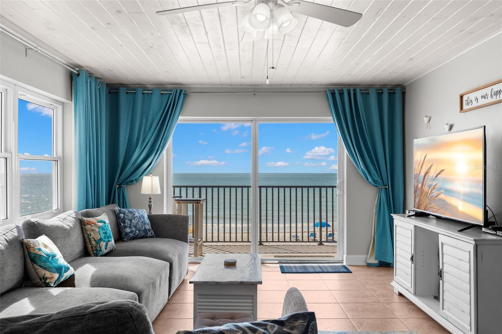 Perfect Gulf Front Setting. Truly the finest condo unit on the beach. Fully furnished and ready to enjoy.