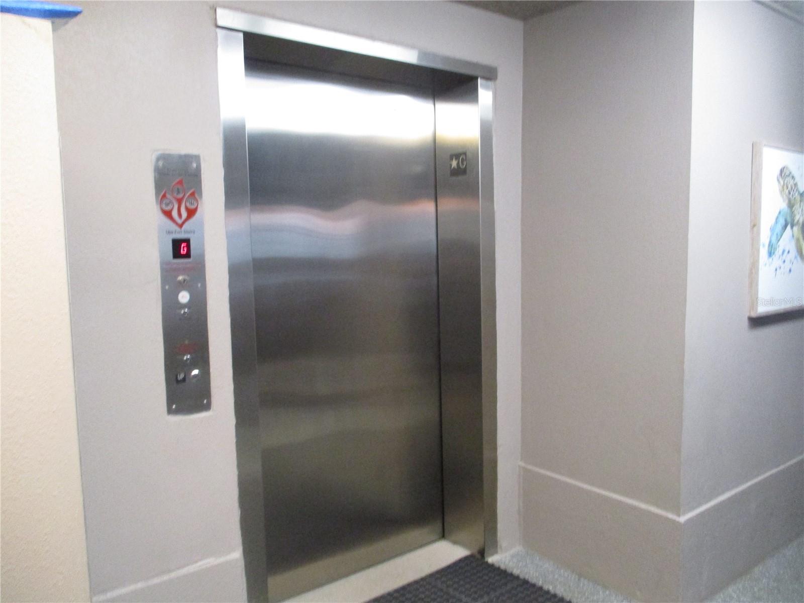 Elevator was all upgraded.