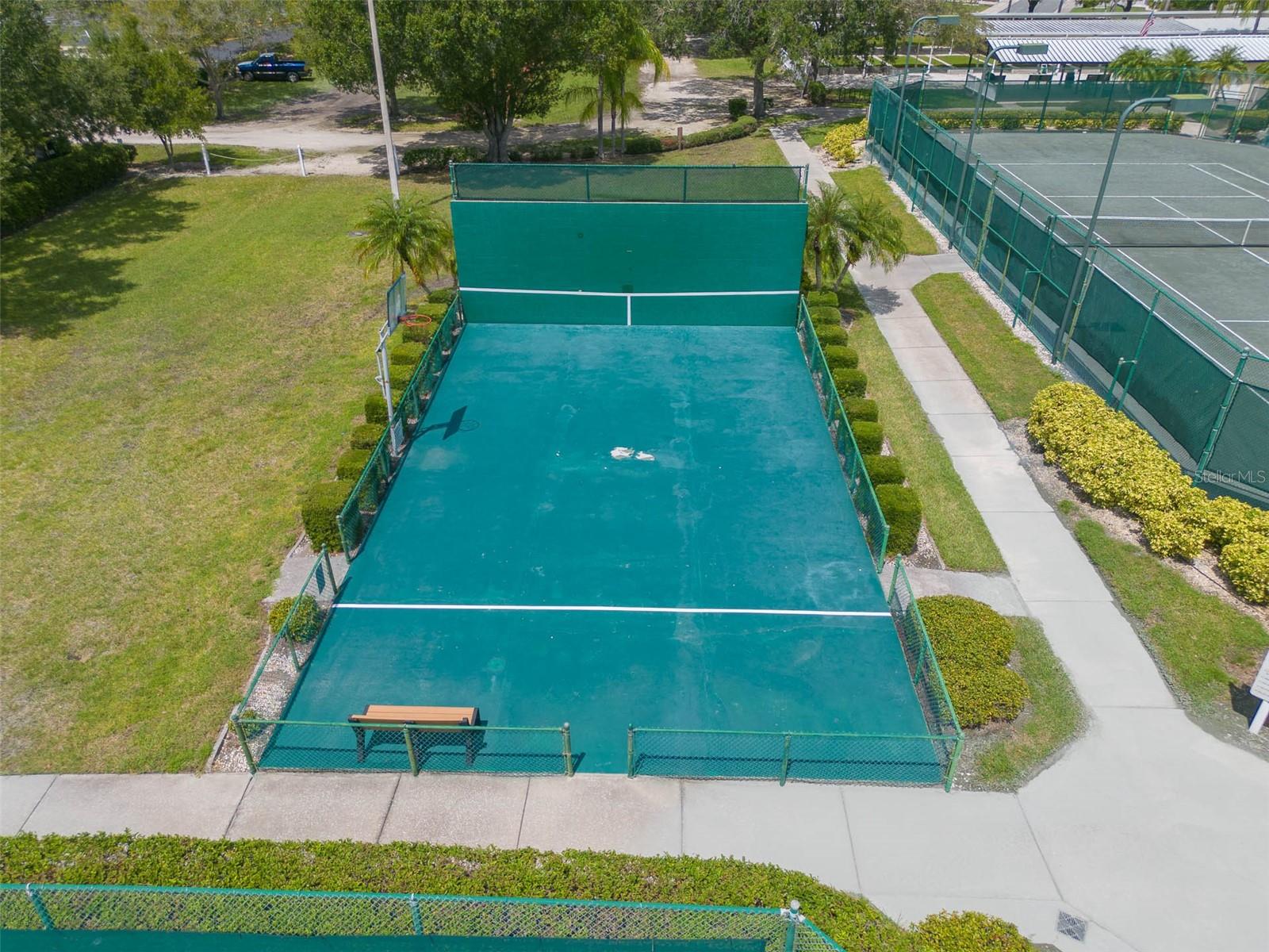 Pickle ball and tennis courts