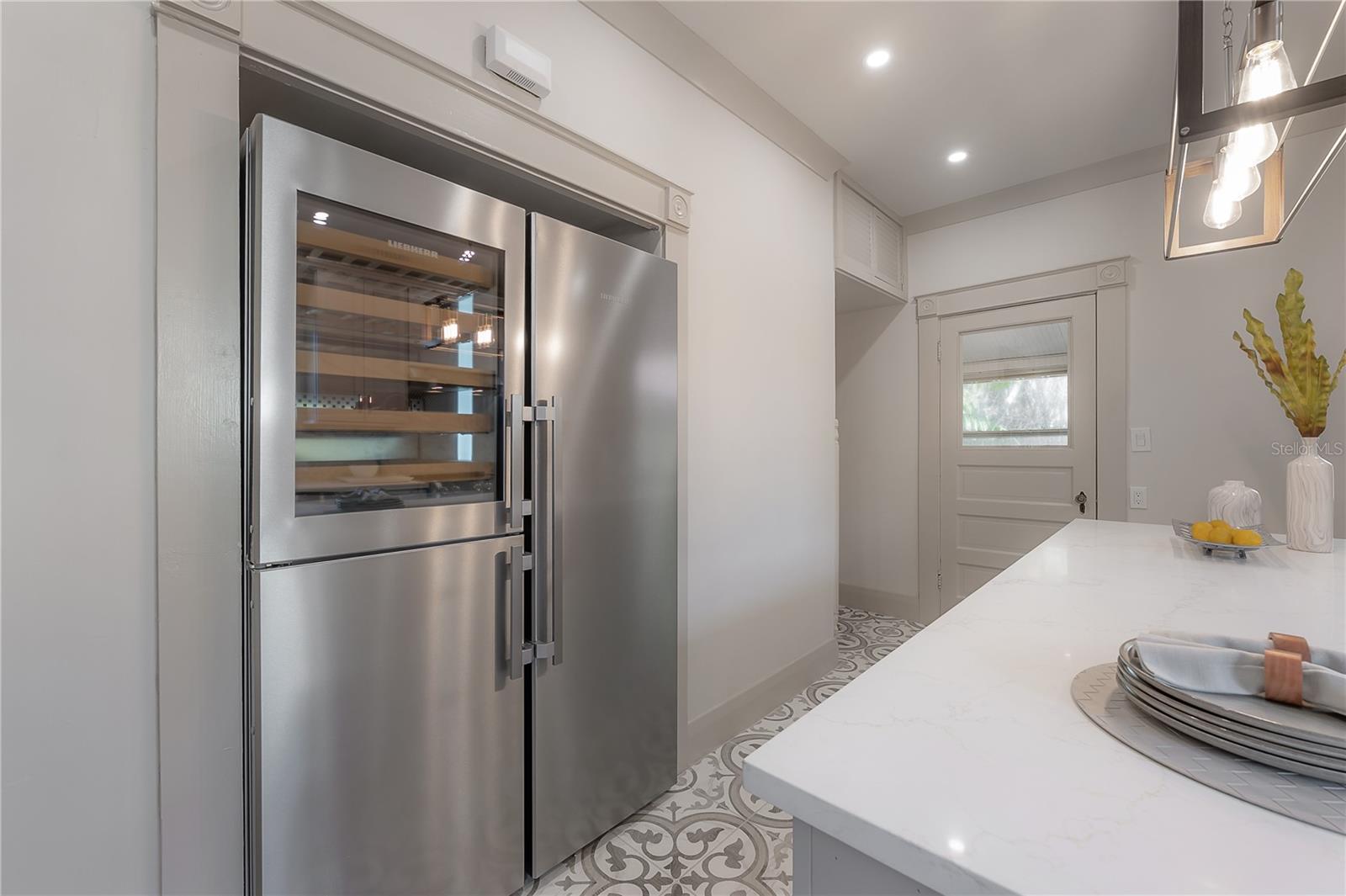 Liebherr 48" refrigerator/freezer and wine unit