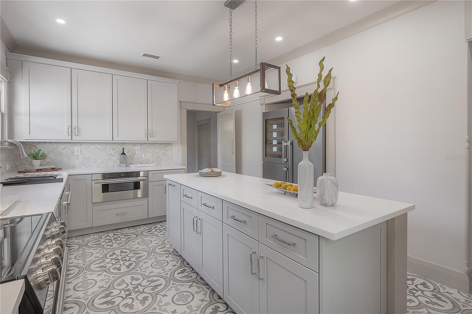 New all-wood cabinetry with soft-close doors and drawers
