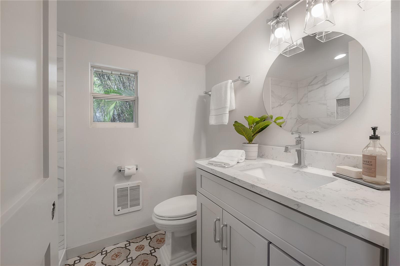 Renovated Mater Bathroom