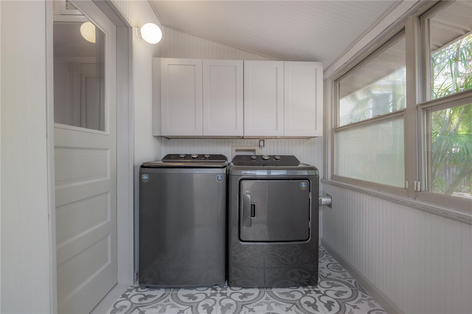 New washer and dryer