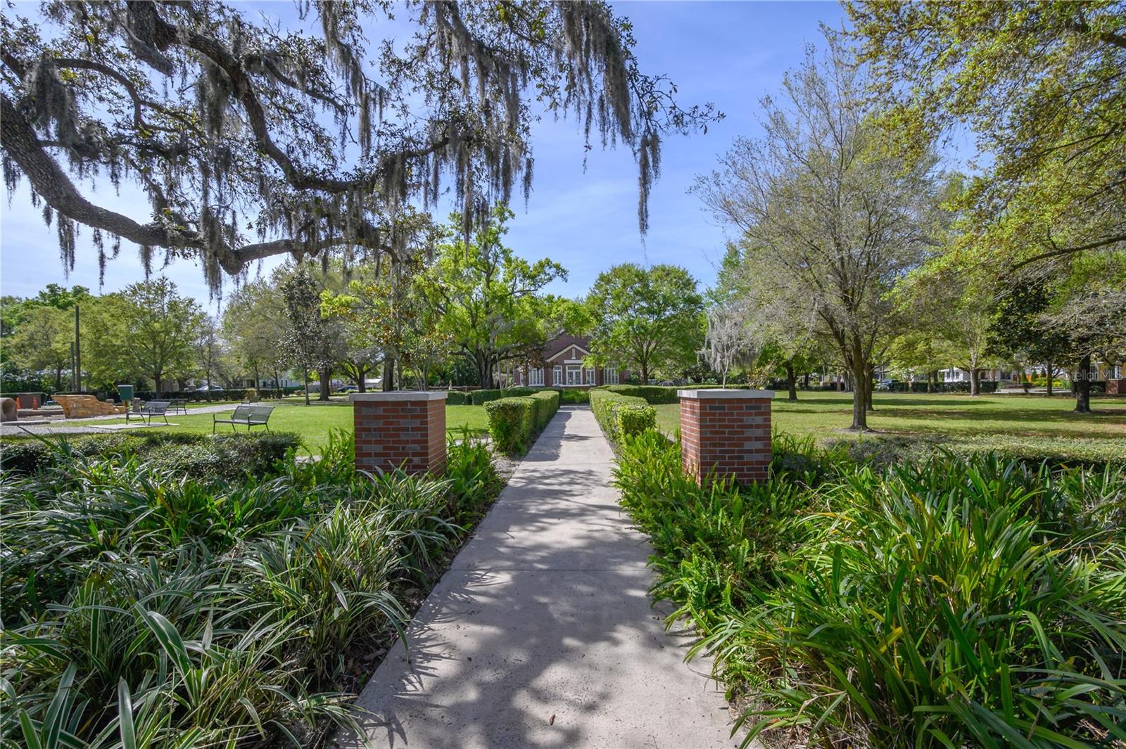Just steps from the Seminole Heights Garden Center