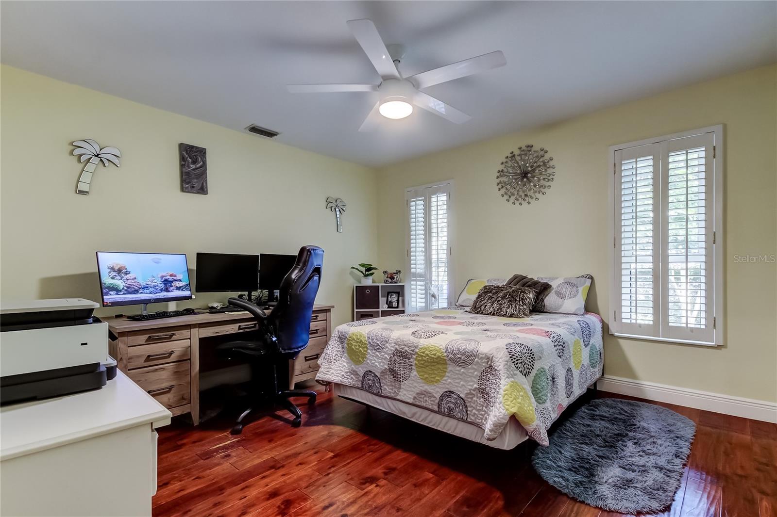 3rd Bedroom, complete with walk-in closets