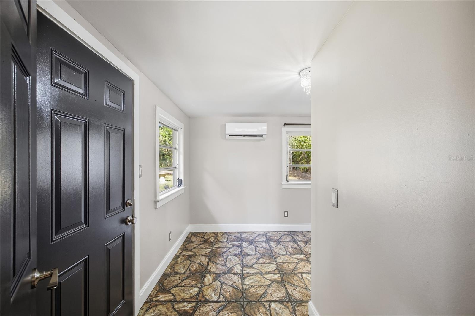 Separate Exterior Entrance would be great in law suite or income rental