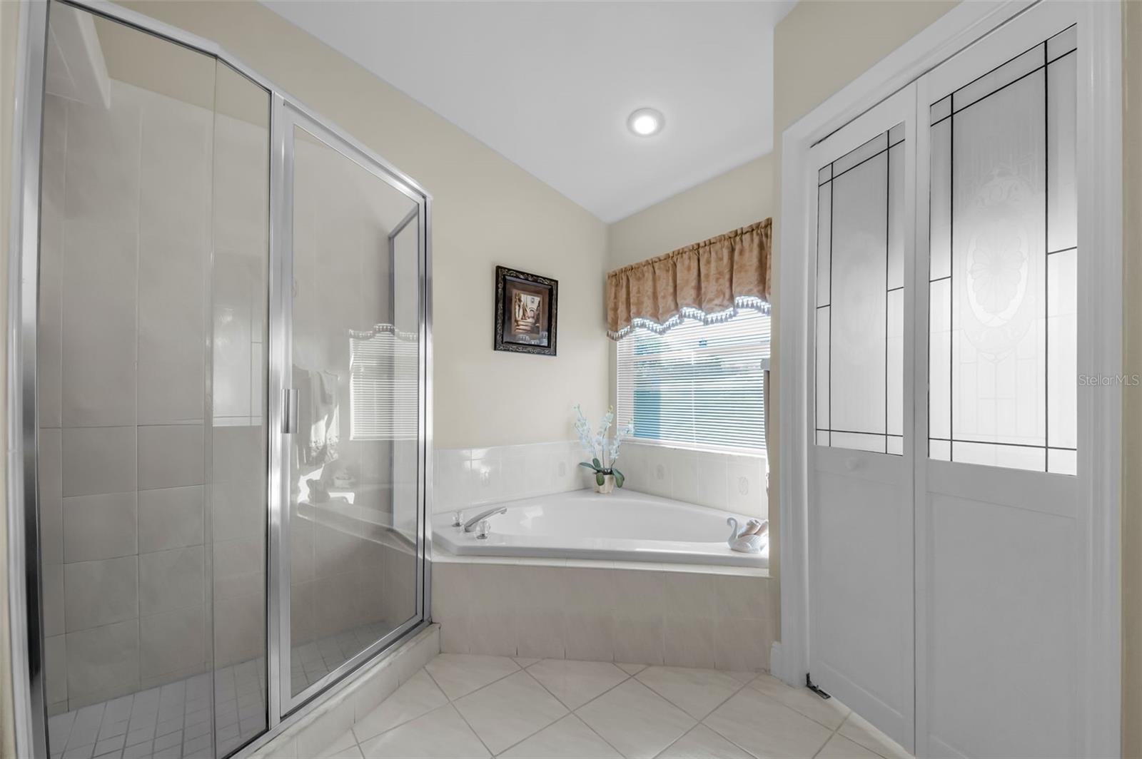 Primary Suite Bath - Garden Tub - Private Commode