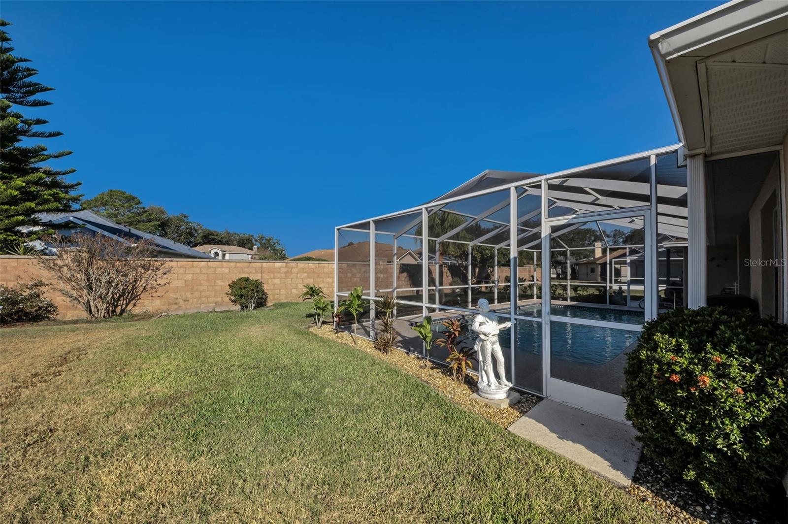 Backyard .26 acre lot