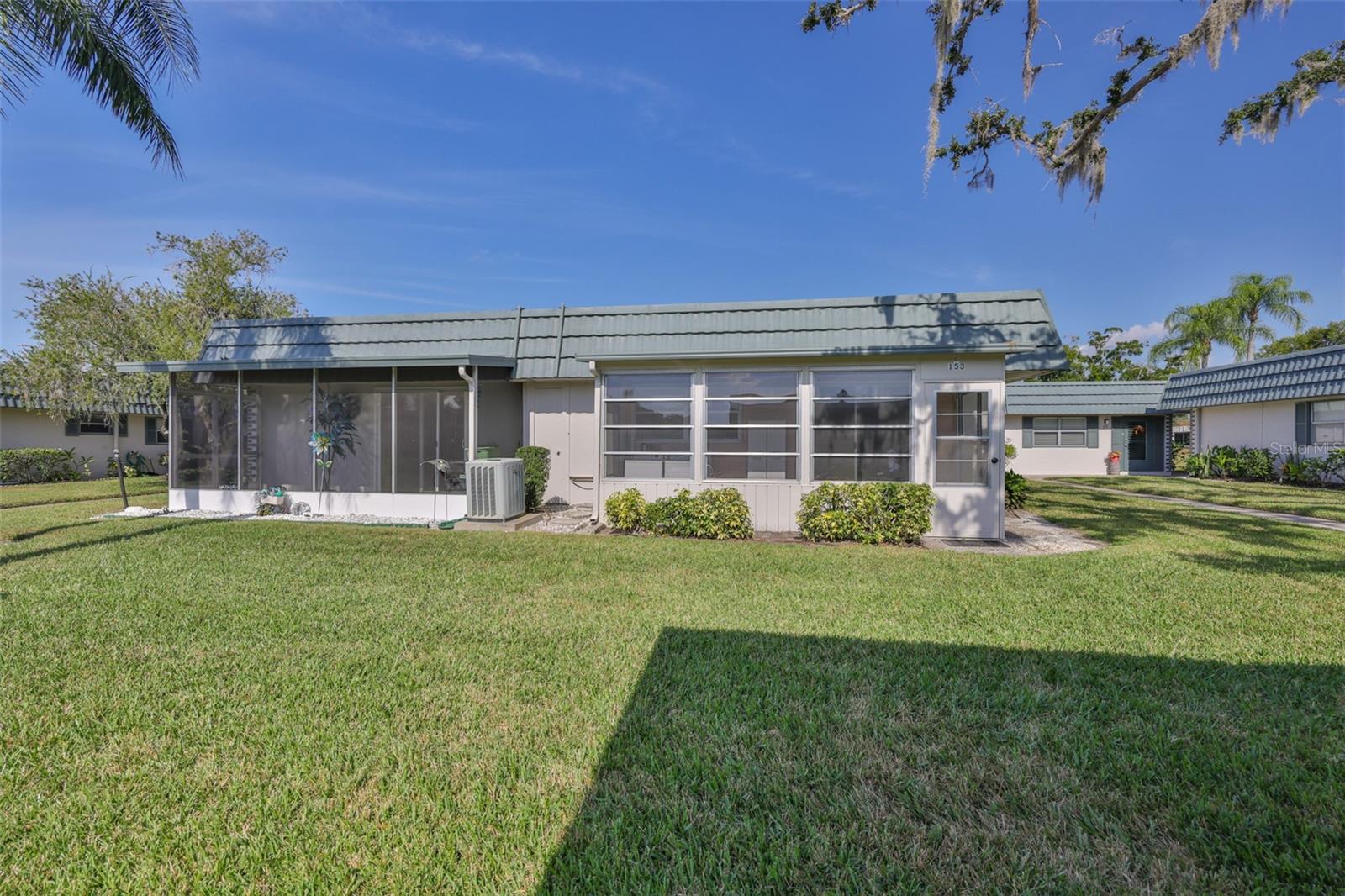 Florida Room, rear door