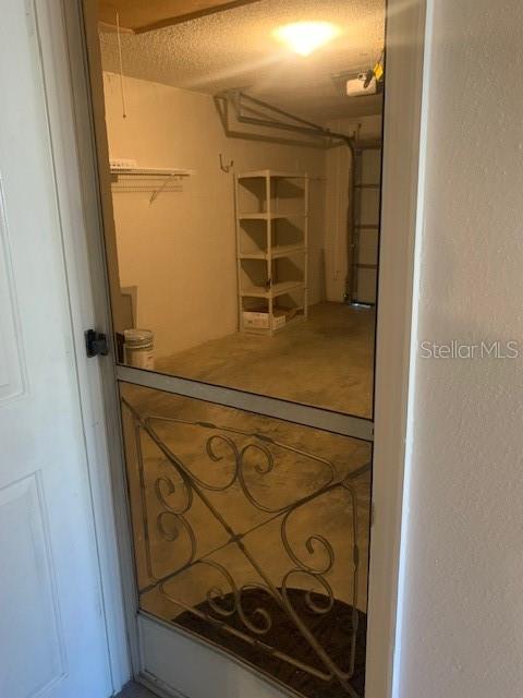 interior entry to garage