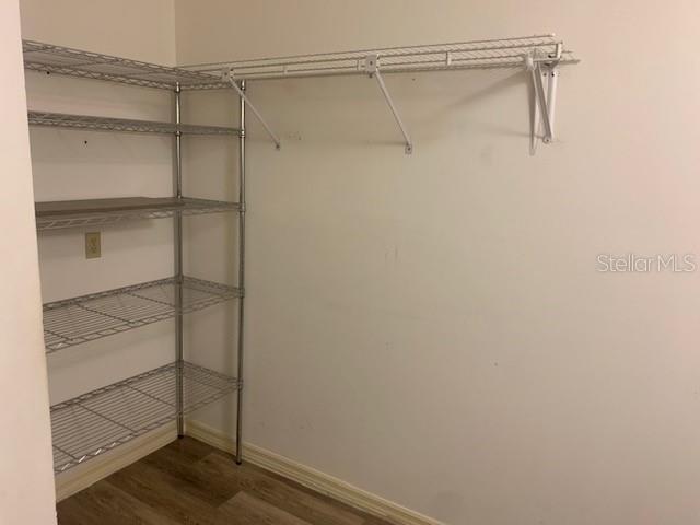 laundry room storage area