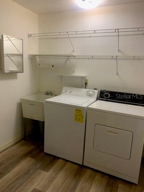 Huge laundry room with storage area