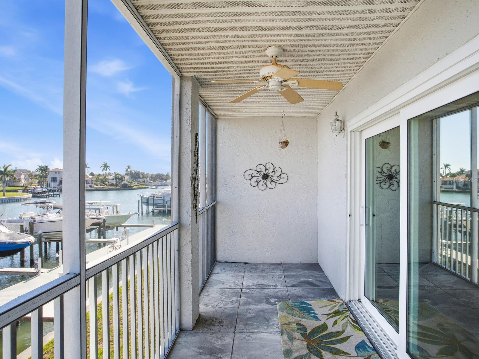 Balcony off of Family Rm