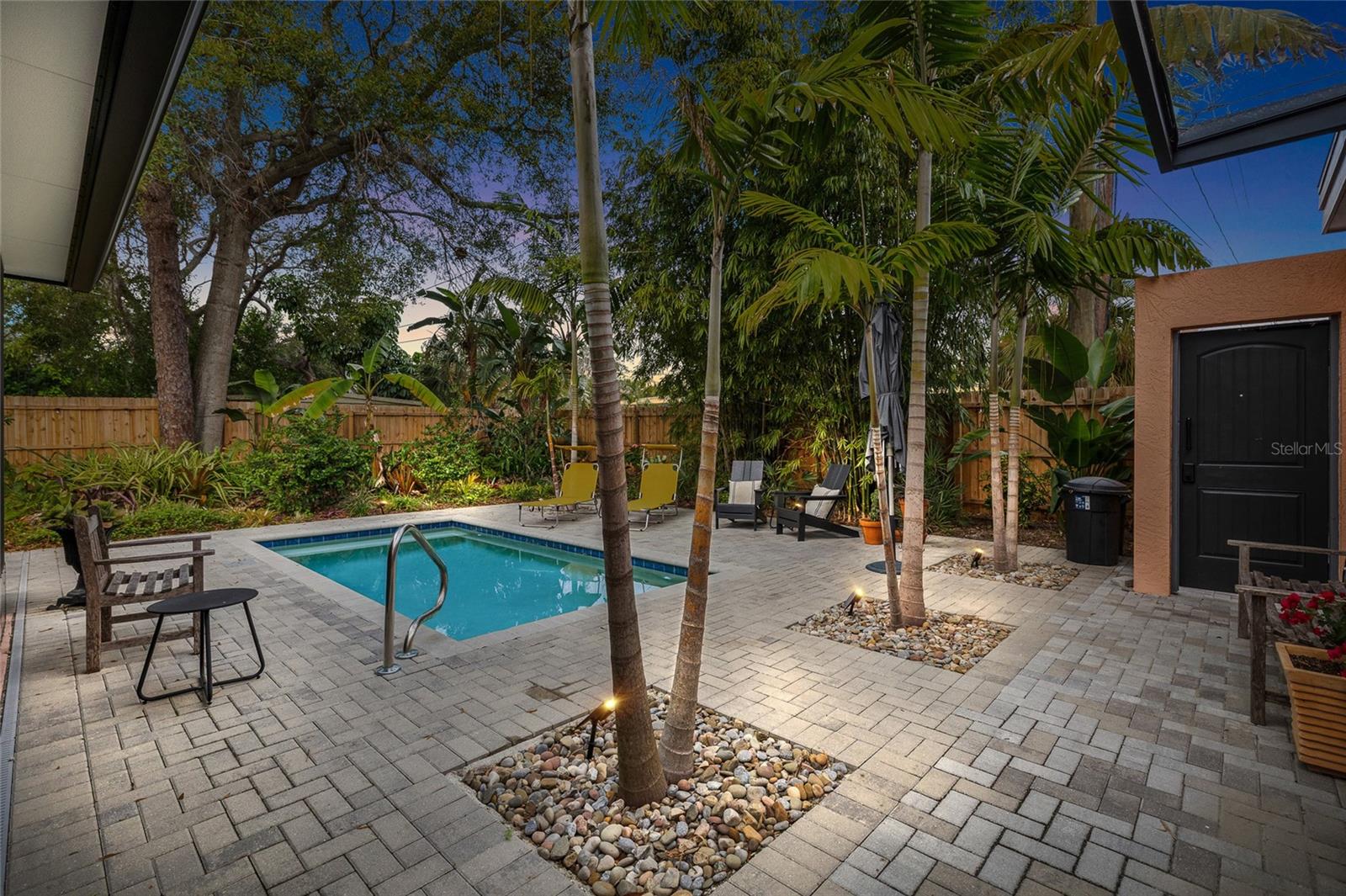 Heated Saltwater Pool W/Paver Pool Deck