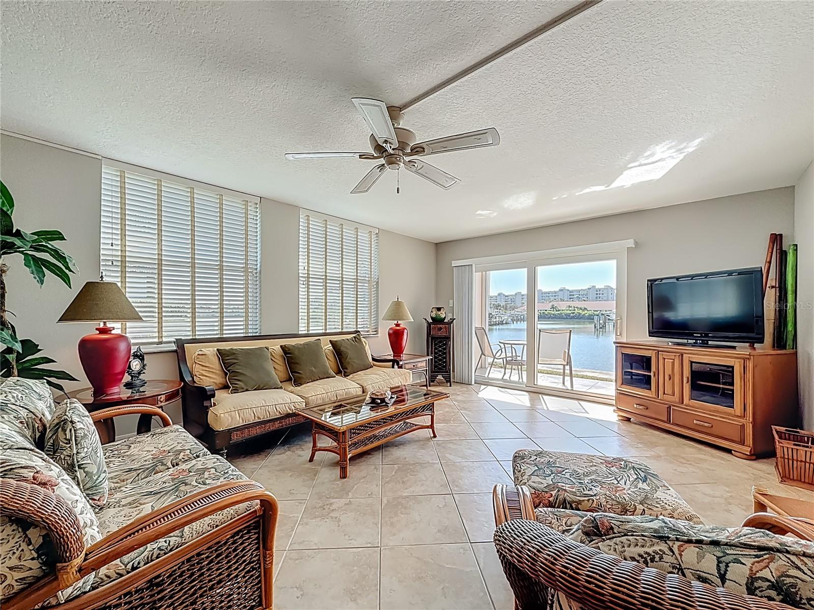 This is part of your living space.  Look how nice it is to have the hurricane sliders overlooking the water and the extra set of windows because this is a corner unit.