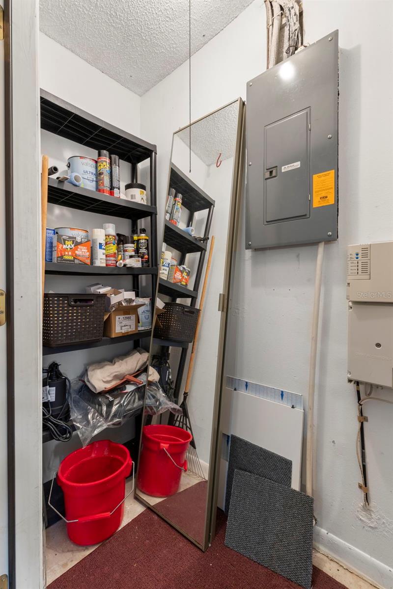 Sunroom Storage Closet
