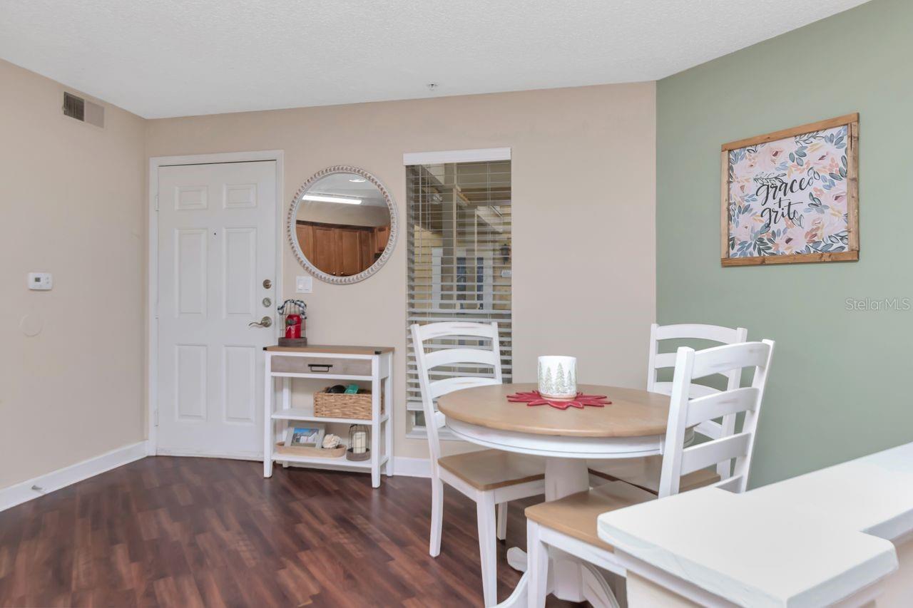 Front Door/Dining Area