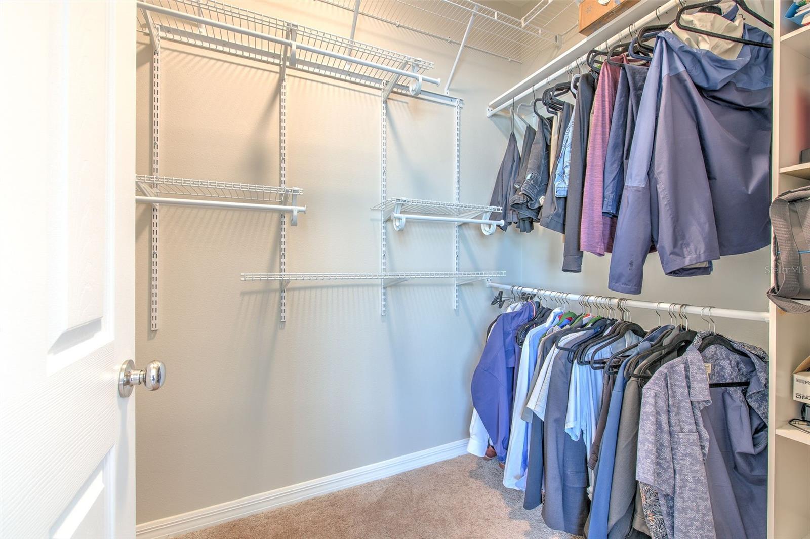 Walk-In Closet in Master
