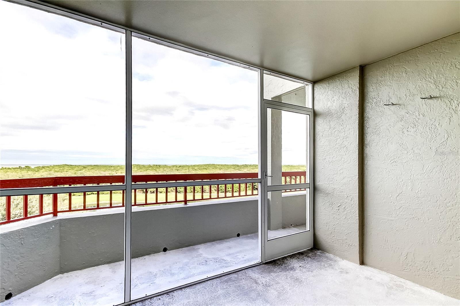 Large Private Balcony